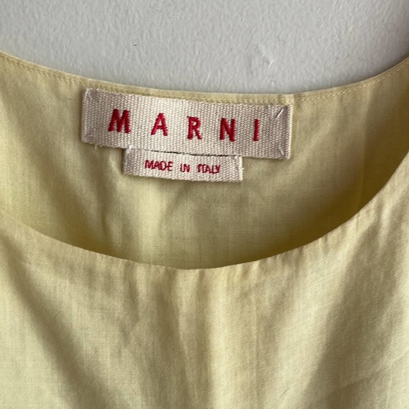Marni Yellow, Green, and Black Tank Top - Picture 5 of 15